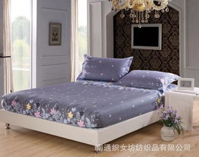 全棉印花床笠、床套与席梦思套批发 打造高品质床上用品的源头选择